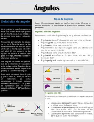 ÁNgulos, Rectas Perpendiculares Y Paralelas