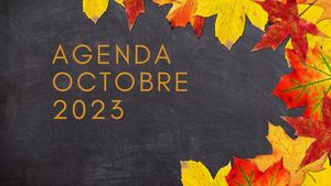 Agenda Octobre 2023