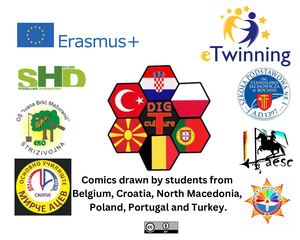 Comics Drawn By Erasmus + Students