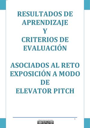 RA y CE Reto Exposición + Entrega de Proyecto