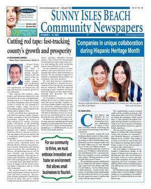 Sunny Isles Beach News - October 2, 2023