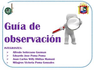 Guía De Observación Off