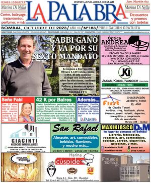 La Palabra N° 183 (Octubre 2023)