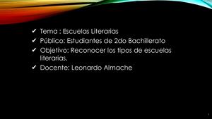 2023 2024 Escuelas Literarias: publico