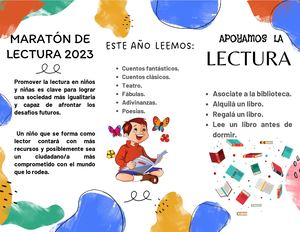 Maratón De Lectura 2023