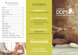 Carte Des Soins