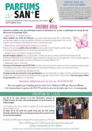 PARFUMS DE SANTE SEPTEMBRE 2023