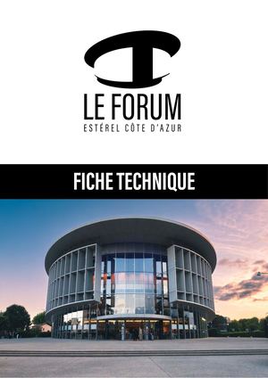 Le Forum Fiche Technique 2023 2024