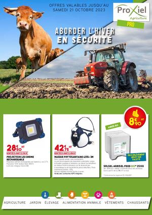 Catalogue PROXIEL AGRICULTURE Pro Automne 2023