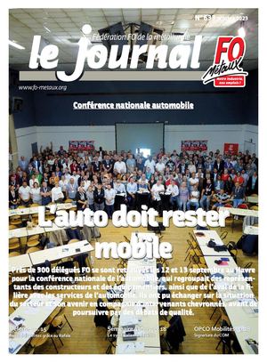 Octobre 2023 /  Conférence nationale automobile L’auto doit rester mobile