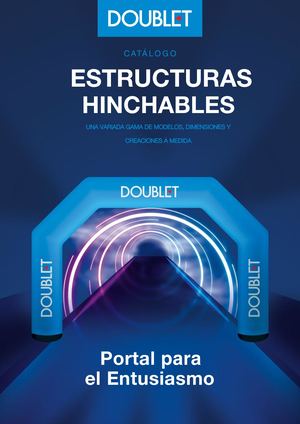 Catálogo estructuras hinchables