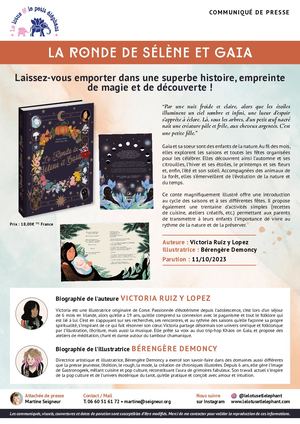 Lelotusetlelephant Cp La Ronde De Sélène Et Gaia