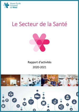 Rapport Activité Secteur Santé Vinci 20 21