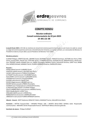 CR CONSEIL 2023 06 22