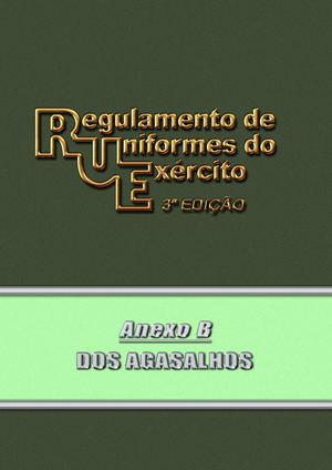 RUE - Anexo B - DOS AGASALHOS