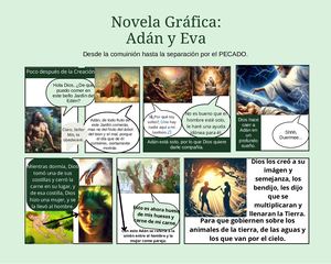 Novela Gráfica Adán Y Eva