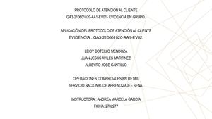 2 Aplicación Del Protocolo De Atención Al Cliente Ga3 210601020 Aa1 Ev02