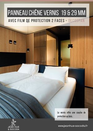 Panneau Chêne Vernis 19 & 29 mm - Decospan