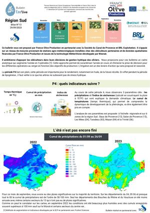 Bulletin Eau'live 13 Paca