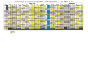 Planning Annuel CAP AEPE 2024-2025