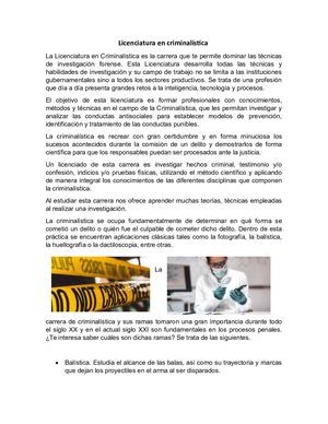 Licenciatura En Criminalística Jorgelissss 12h