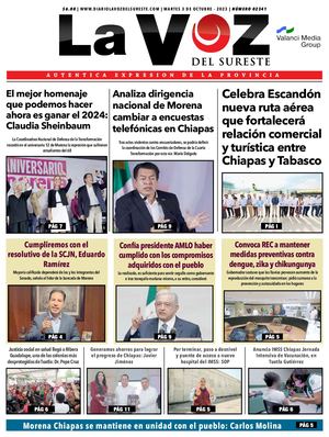 La Voz del Sureste 03 10 2023