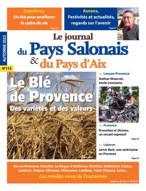 Le Journal du Pays Salonais & Pays d'Aix - Automne 2023