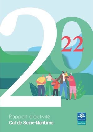 Rapport d'activité Caf de Seine-Maritime 2022