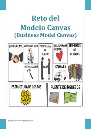 Enunciado del Reto Modelo Canvas