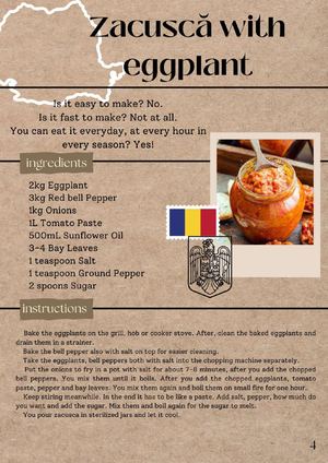 Romania Recipe