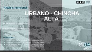 UTP Taller Arquitectónico 9 - Análisis de entorno Chincha Alta