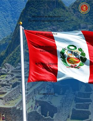 Album Geografico Peru