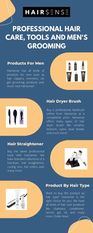 Buy Professional Hair Tools At Hairsense