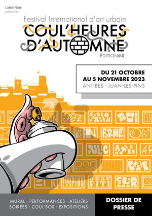 Coul'Heures d'Automne - Dossier de Presse 2023