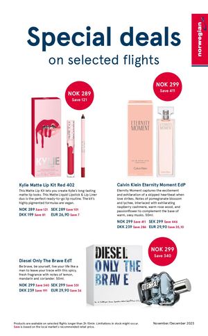 Norwegian Special Deals Nov-Dec 2023