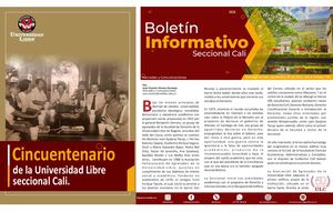 Boletín Institucional N° 132 50 Años Universidad Libre Seccional Cali