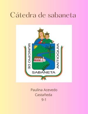 catedra de sabaneta