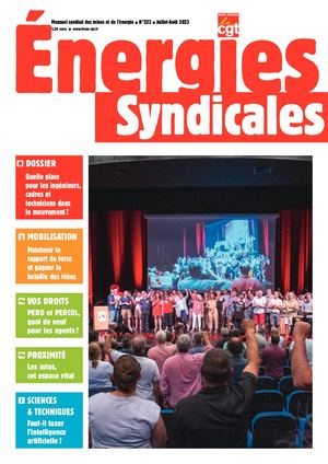 Energies Syndicales n° 223 - Juillet Août 2023
