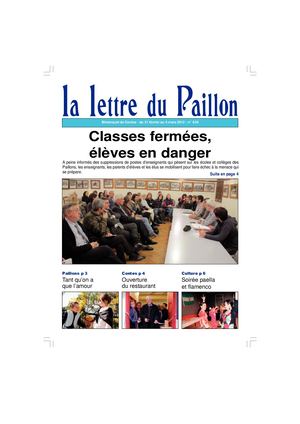 Lettre du Paillon N°634