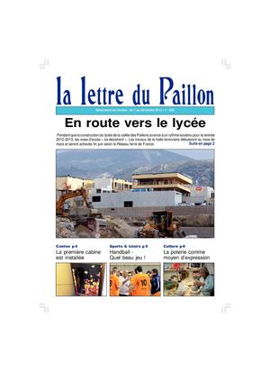 Lettre du Paillon N°633