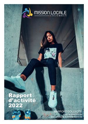 Mission locale Colombes-Rapport d'activité 2022