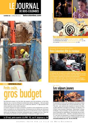 JBC N°86 — AVR./MAI 2010 - Le journal de Bois-Colombes