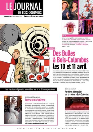 JBC N°85 — FÉV./MARS 2010 - Le journal de Bois-Colombes
