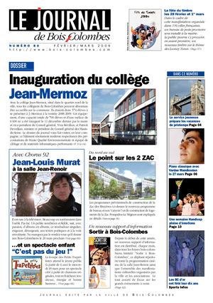 JBC N°80 — FÉV./MARS 2009 - Le journal de Bois-Colombes