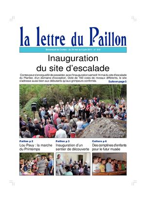 Lettre Du Paillon N°615