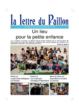 Lettre Du Paillon N°600