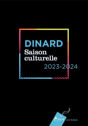 Plaquette Saison Culturelle Dinard 2023-2024