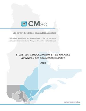 Étude d'inoccupation 2023