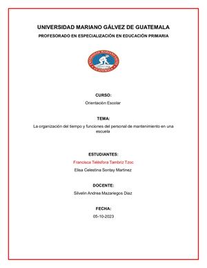 Funciones Del Personal De Mantenimiento 2