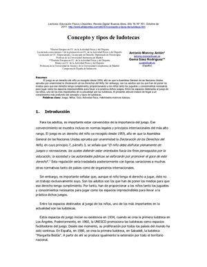 Conceptos Y Tipos De Luodotecas